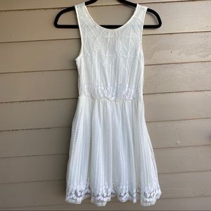 White summer dress